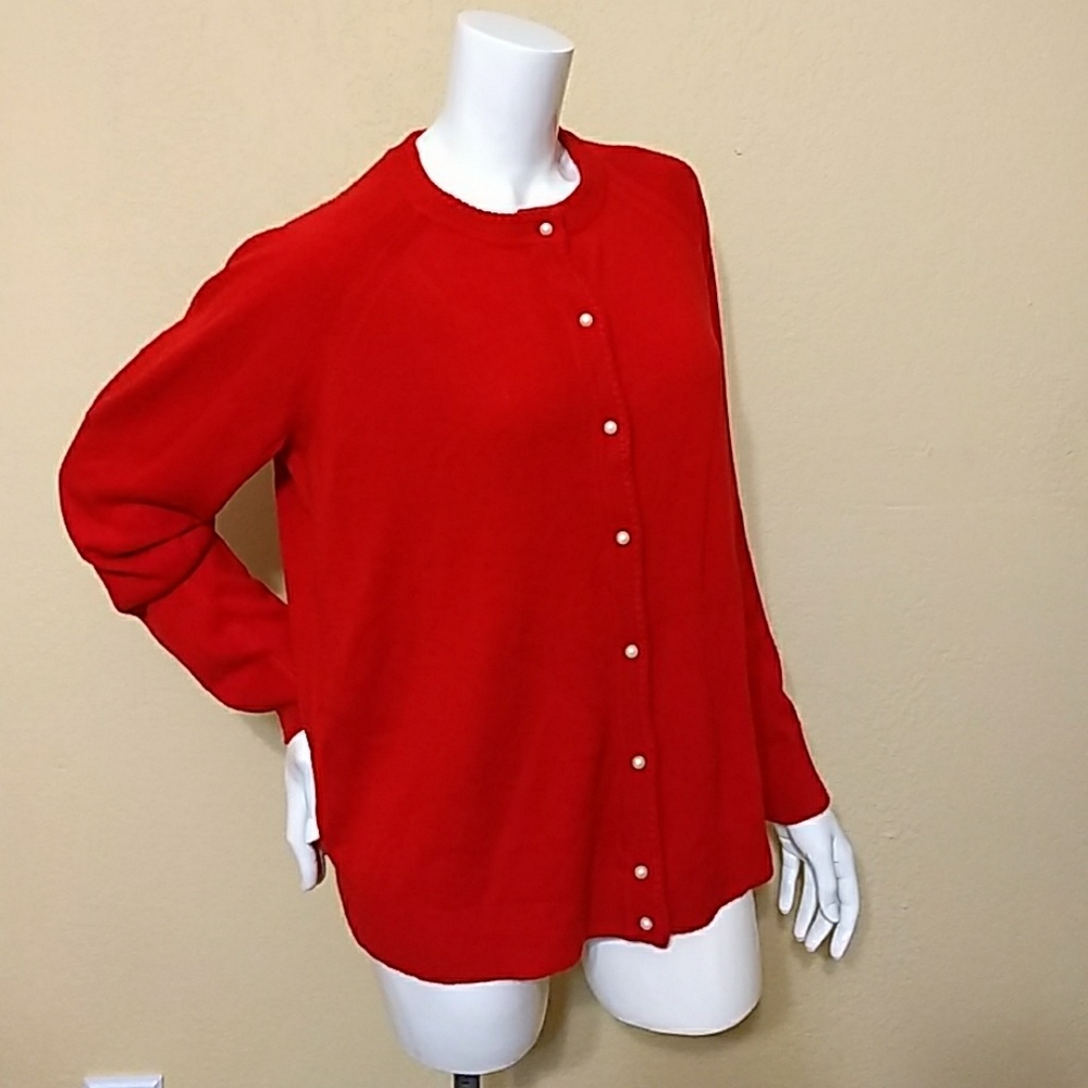 ❤️Red cardigan
